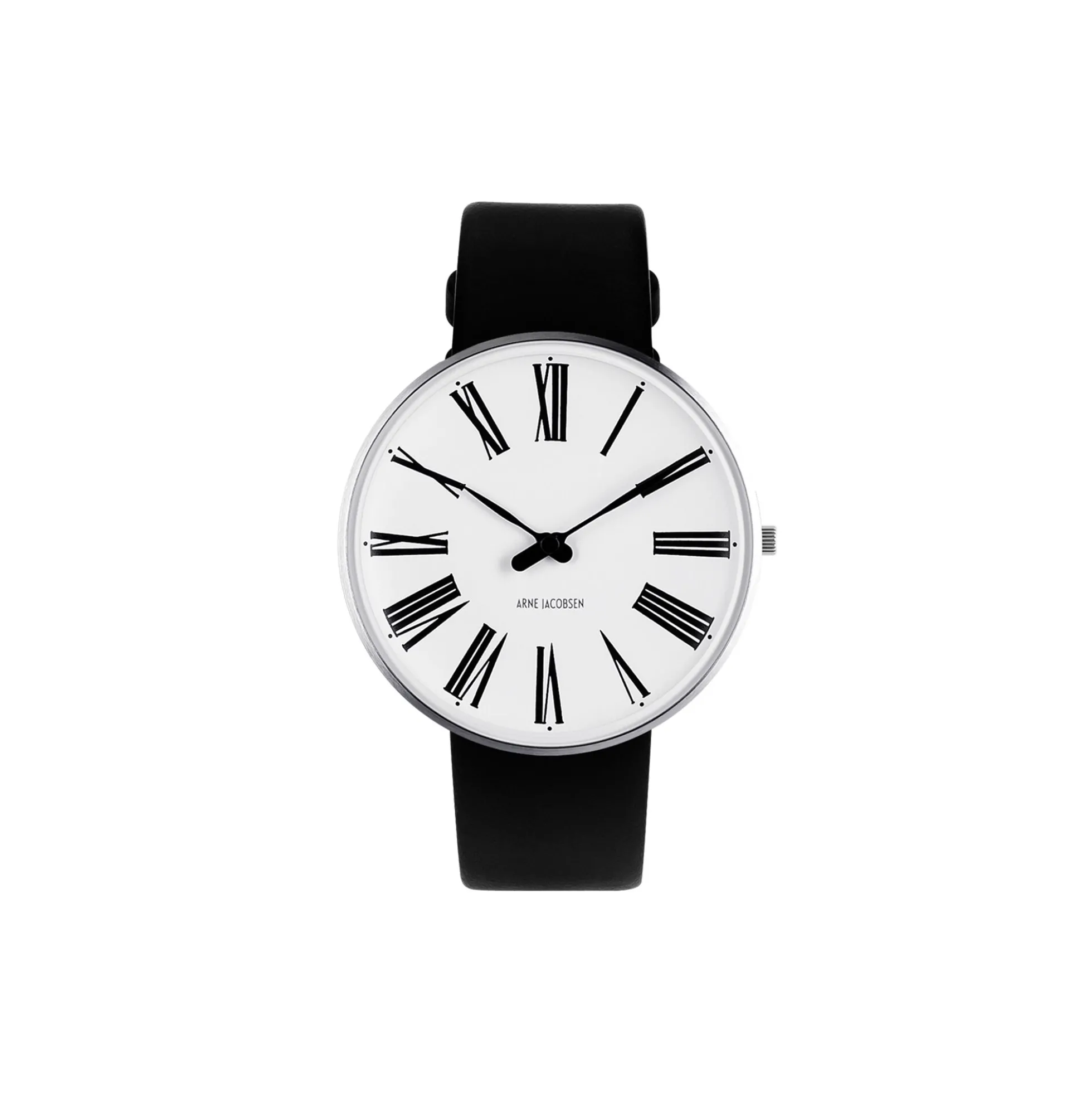 Roman armbåndsur, white/steel/black