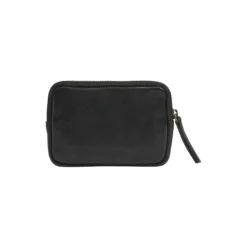 RoryMBG Coin Purse, Soft Vint., black w/br. gold