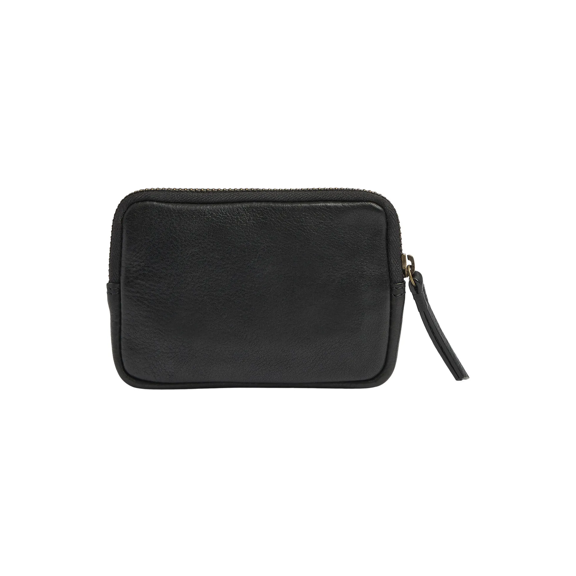 RoryMBG Coin Purse, Soft Vint., black w/br. gold