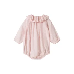 Rosetta LS Romper, rosa