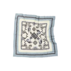 ROYAL PAISLEY tørklæde, blue