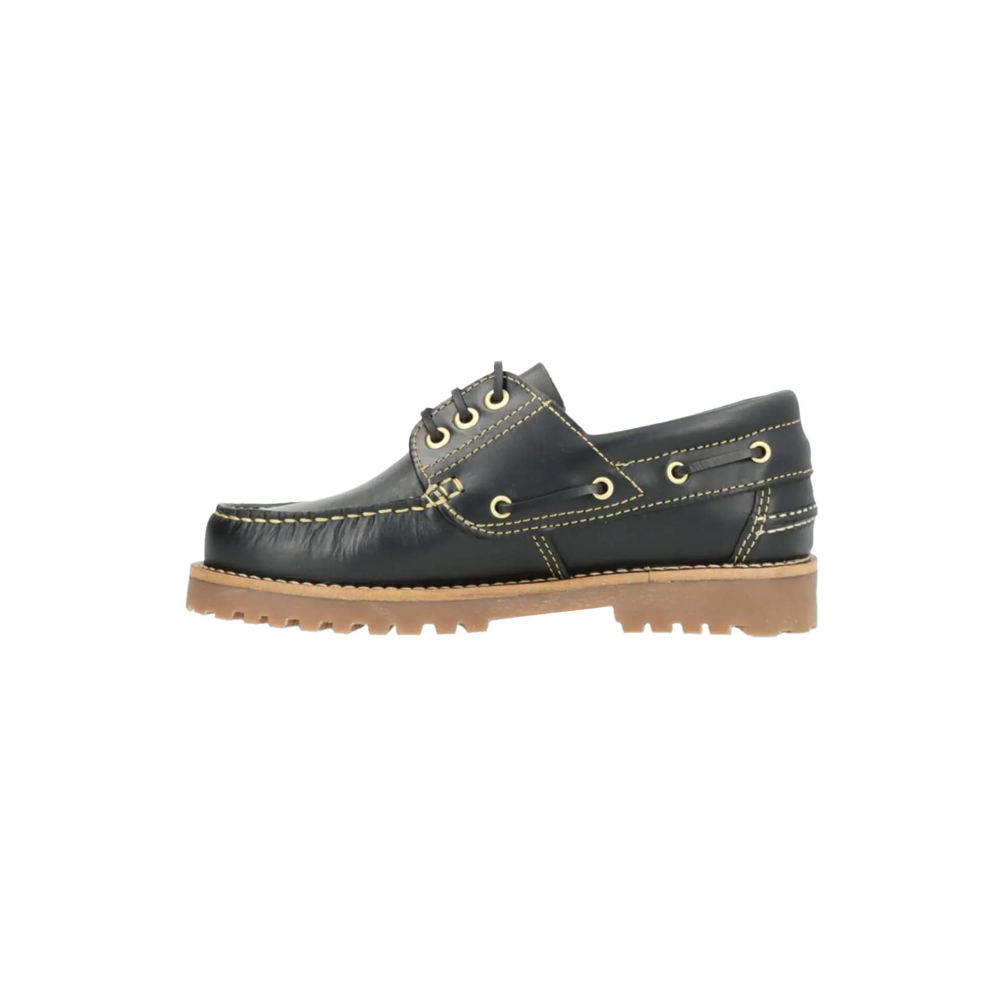 RUDDER-X Boat Shoes, black