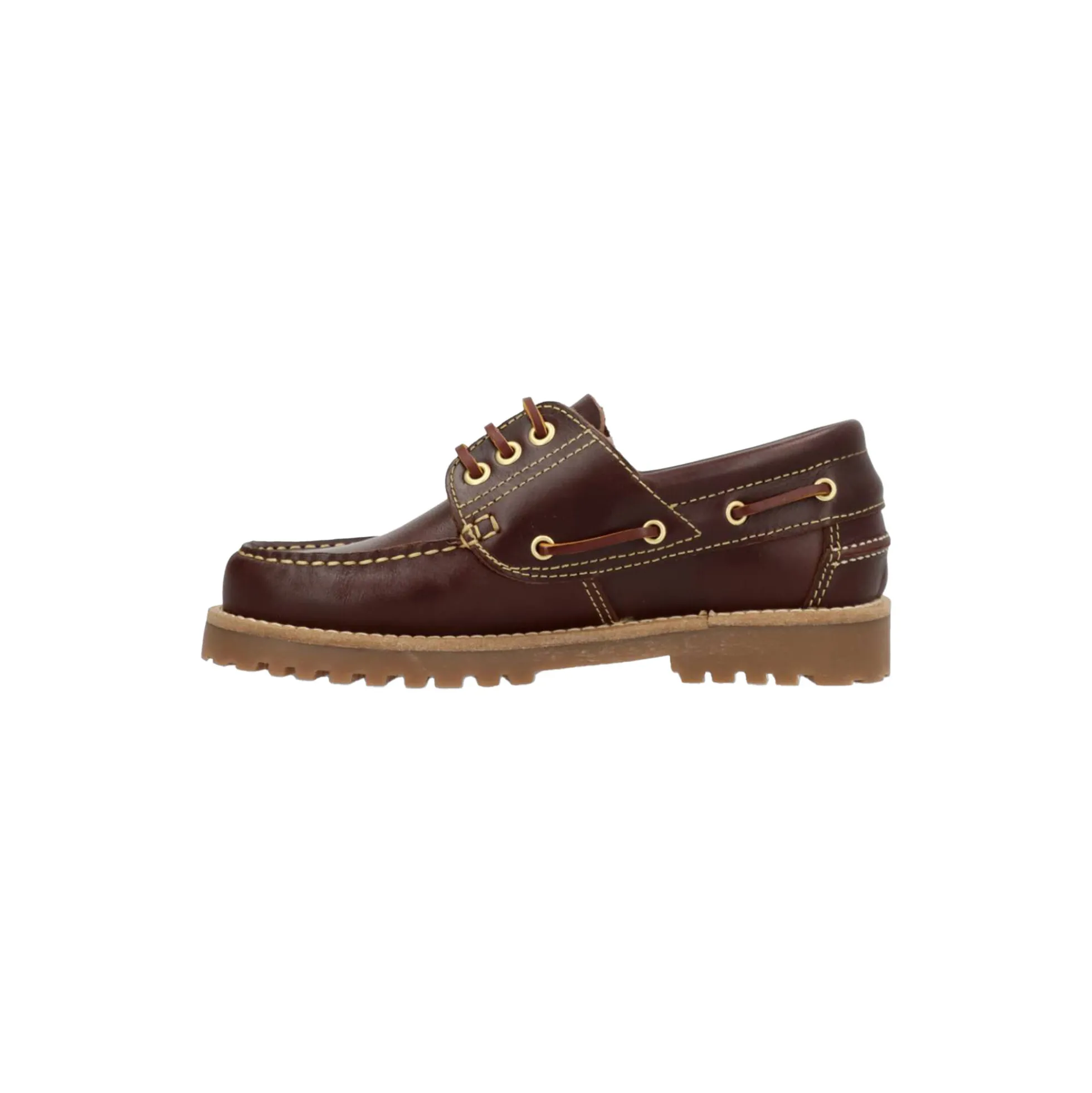 RUDDER-X Boat Shoes, brown