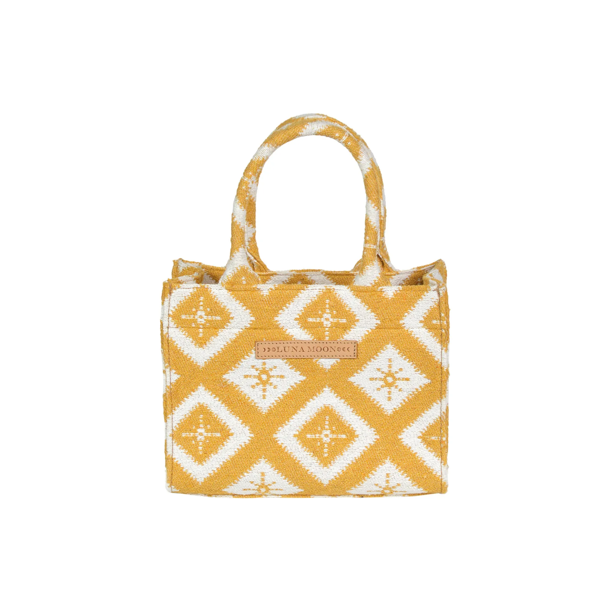 Rue Rivoli Small Tote, ochre yellow