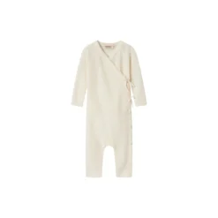 Rula LS Wrap Romper, natural