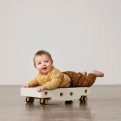Rullebræt, sand grey/honey yellow
