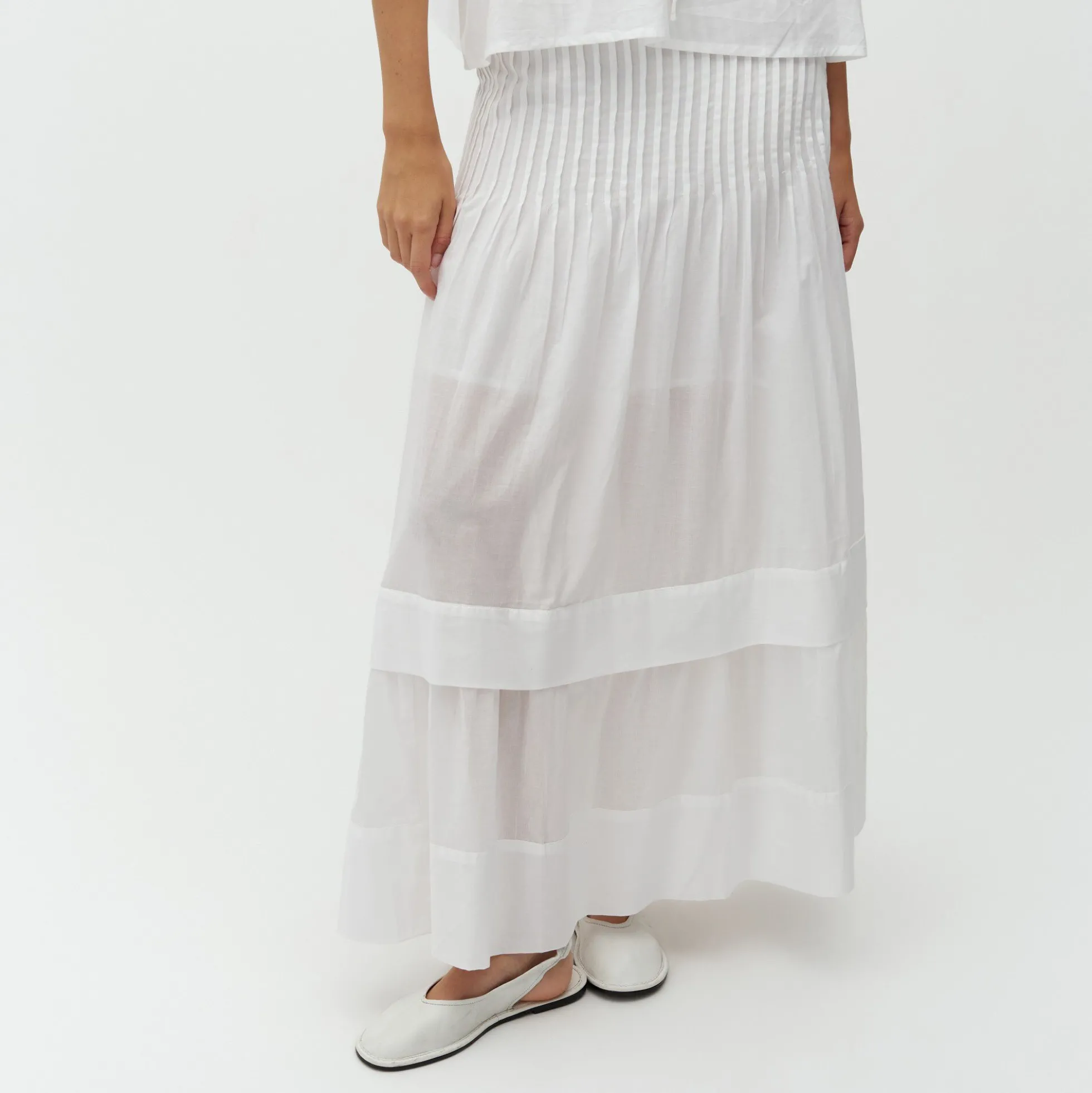 Safiye-M Skirt, white
