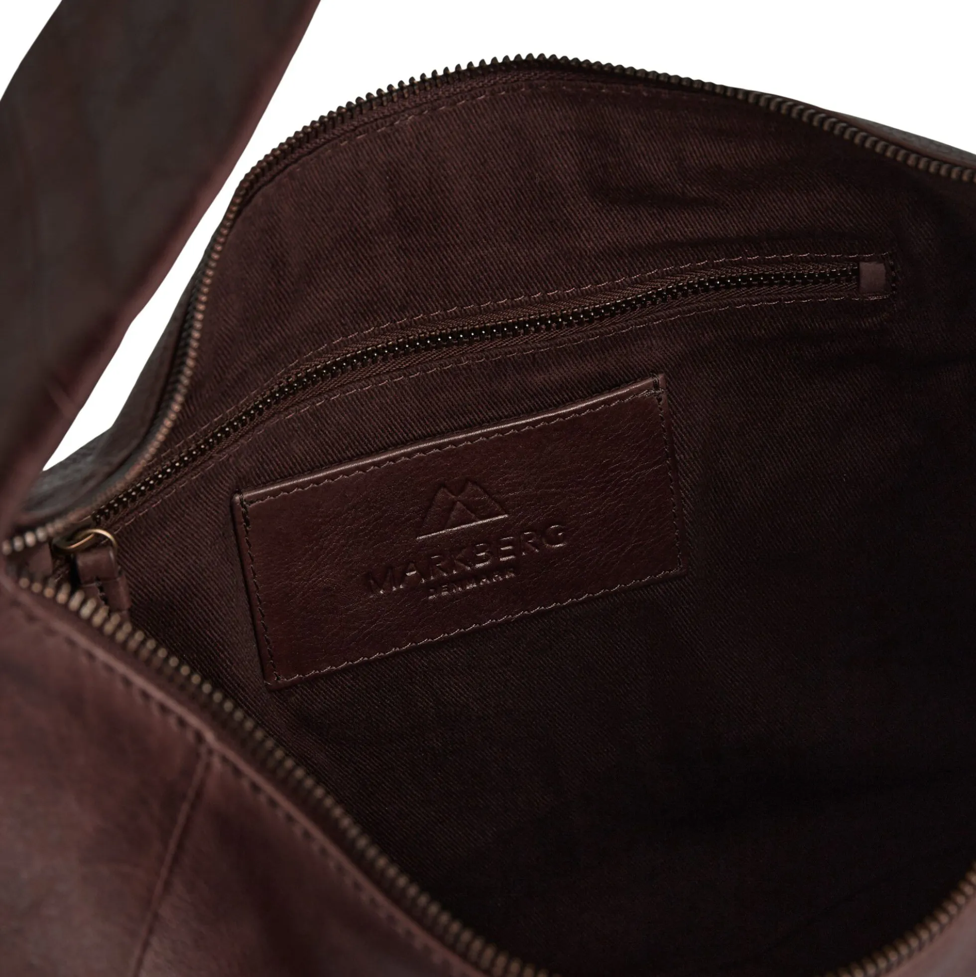 SamaraMBG Bag Soft Vintage, chocolate brown w/br. gold