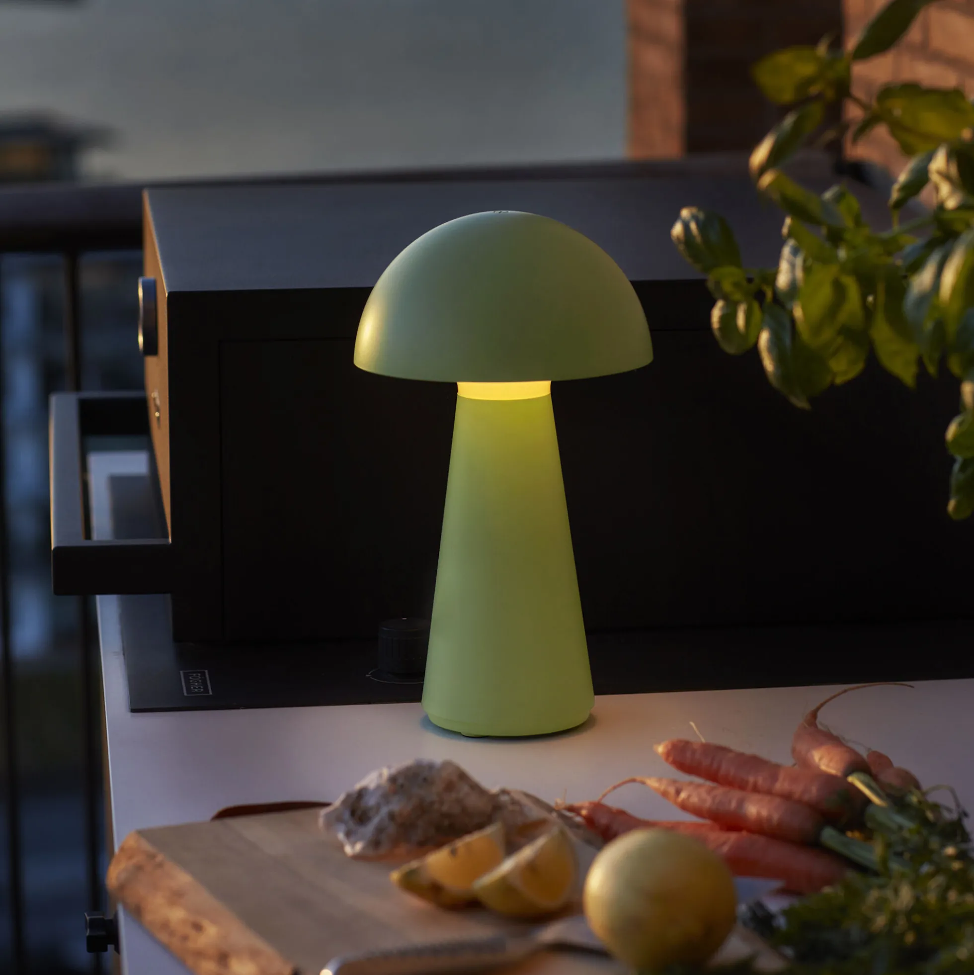 Sam genopladelig lampe, spring green