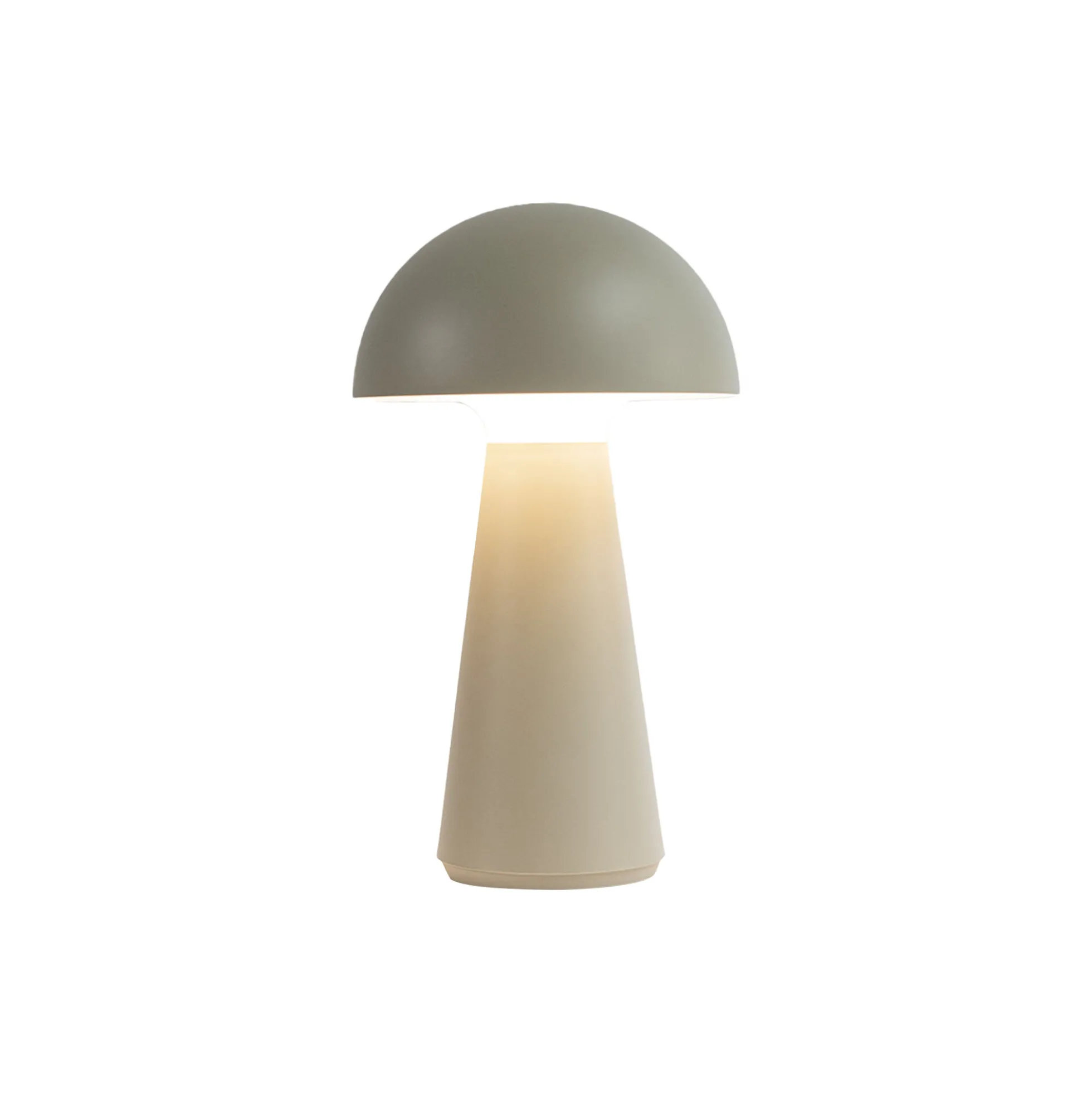 Sam genopladelig lampe, warm gray