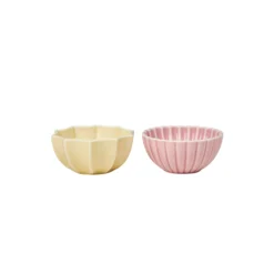 Samsurium sæt af 2 mini skåle, mimosa/blush