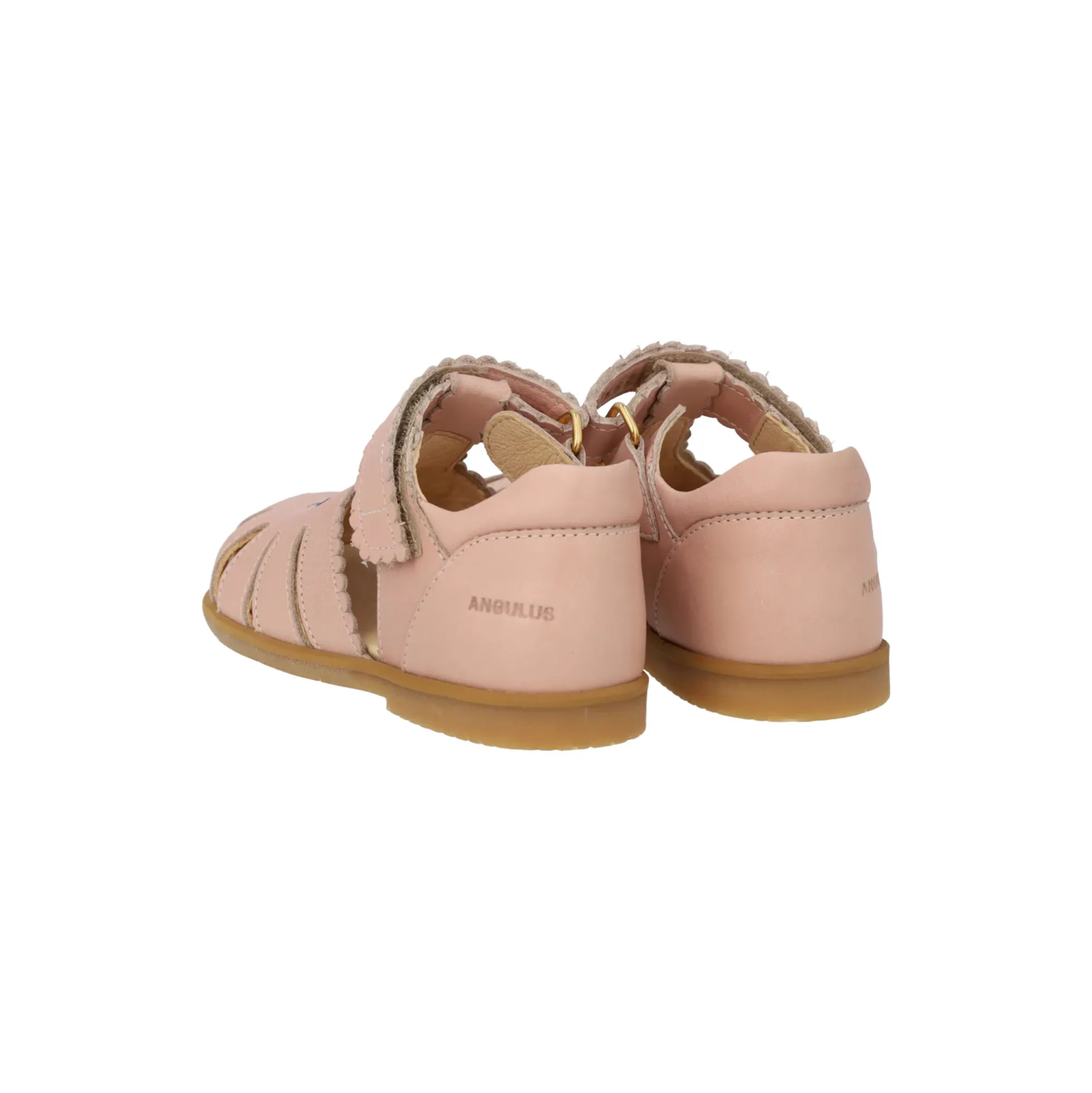 Sandal med lukket tå og sommerfugl, rosebud