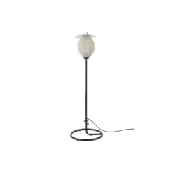 Satellite Outdoor Floor Lamp, cream white semi matt