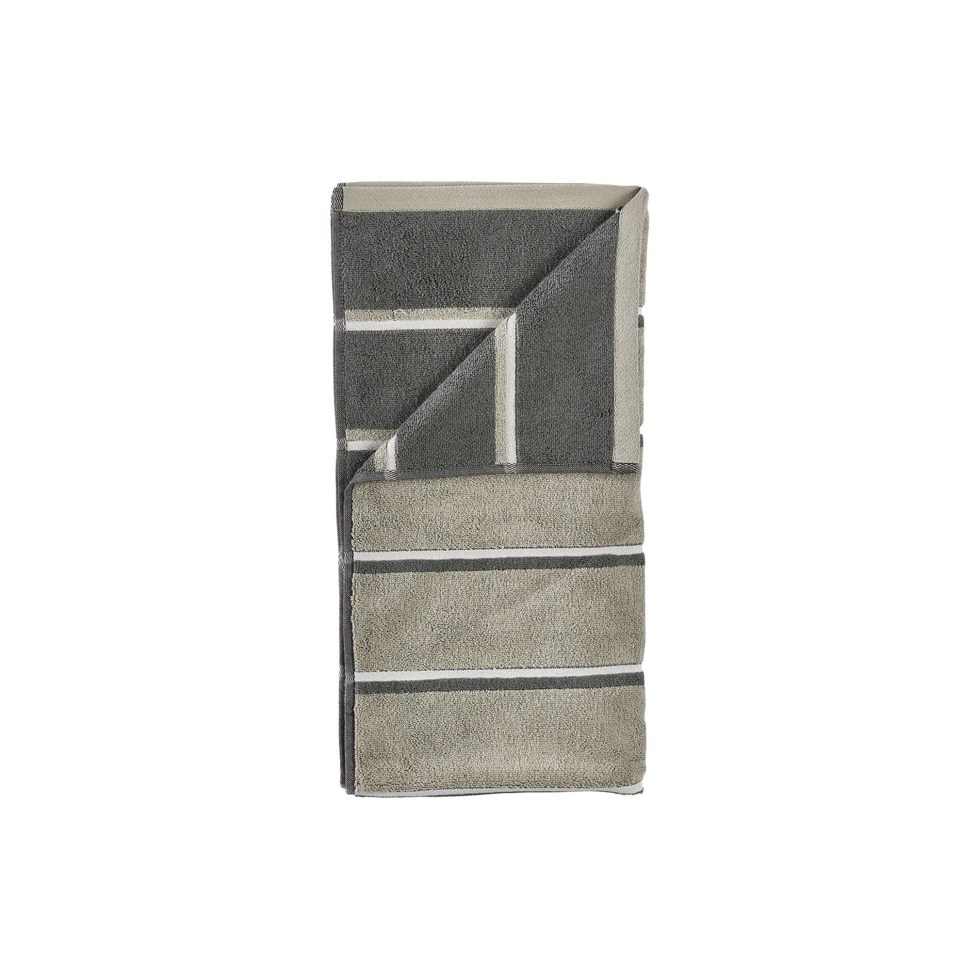 Sauna håndklæde, eucalypt/olive green/softgrey