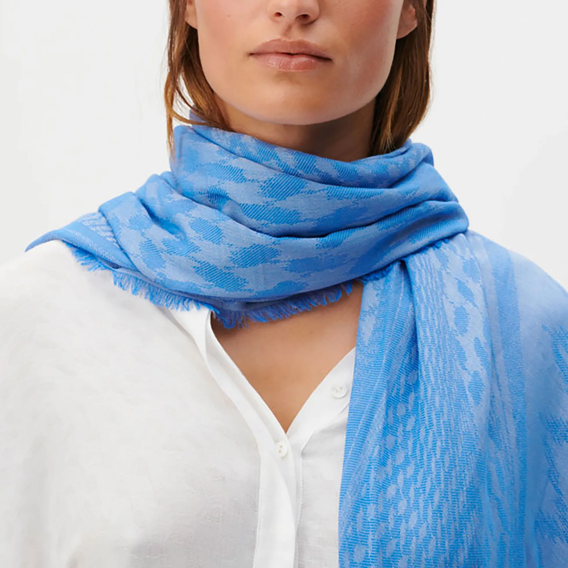 Scarf Arian, horizon blue