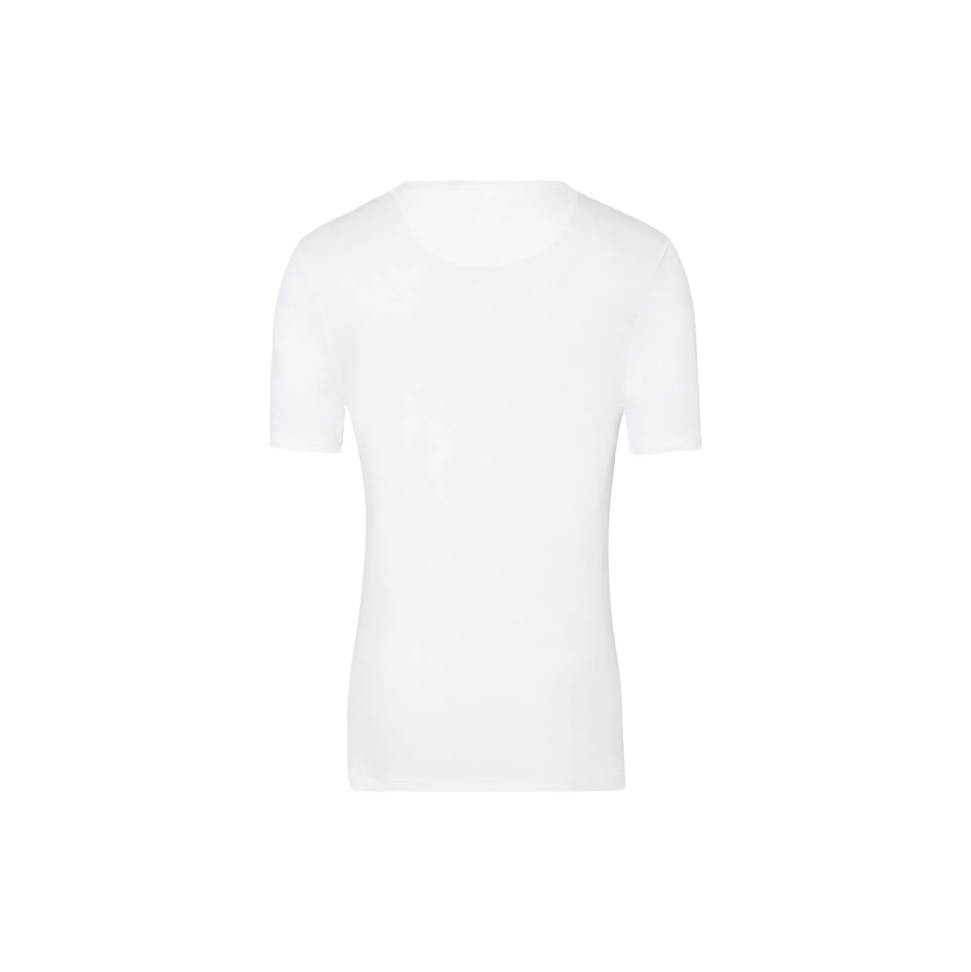 Sea Island Cotton SS Shirt, white