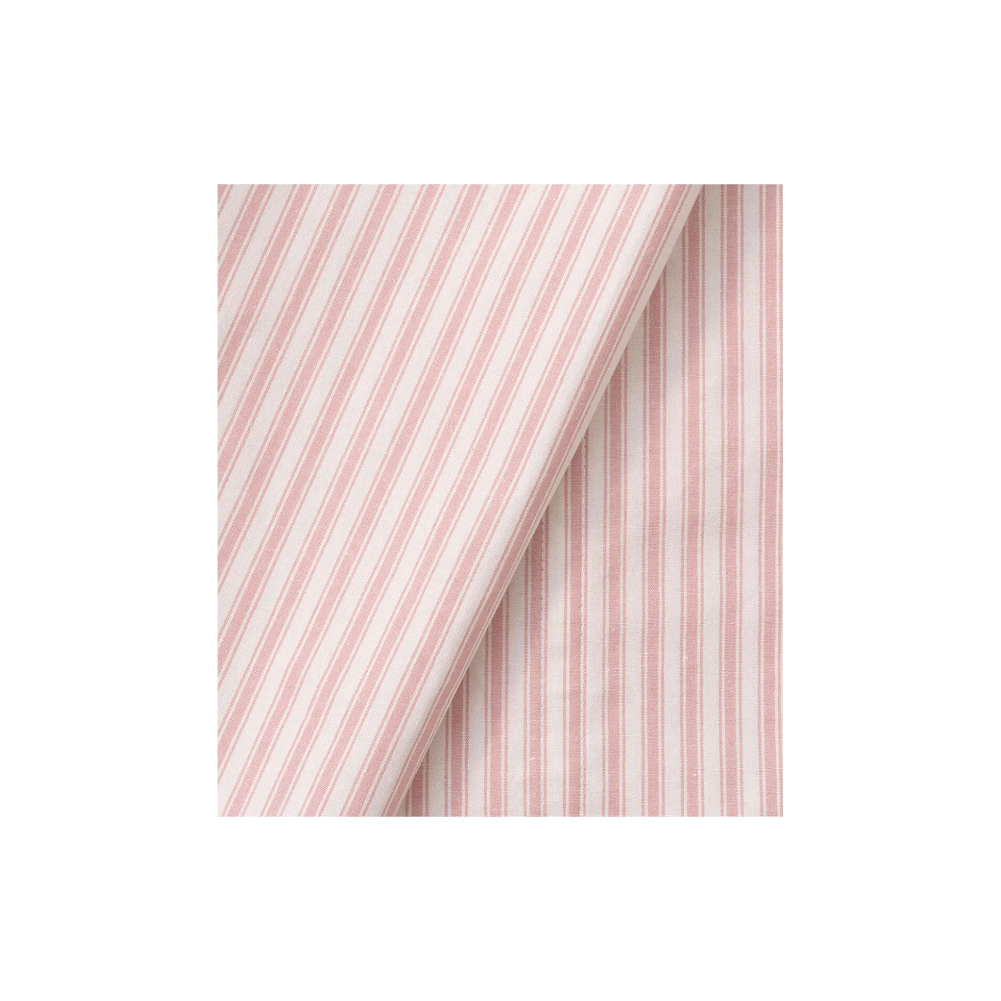 Seaside Classic forhæng, rosa strib