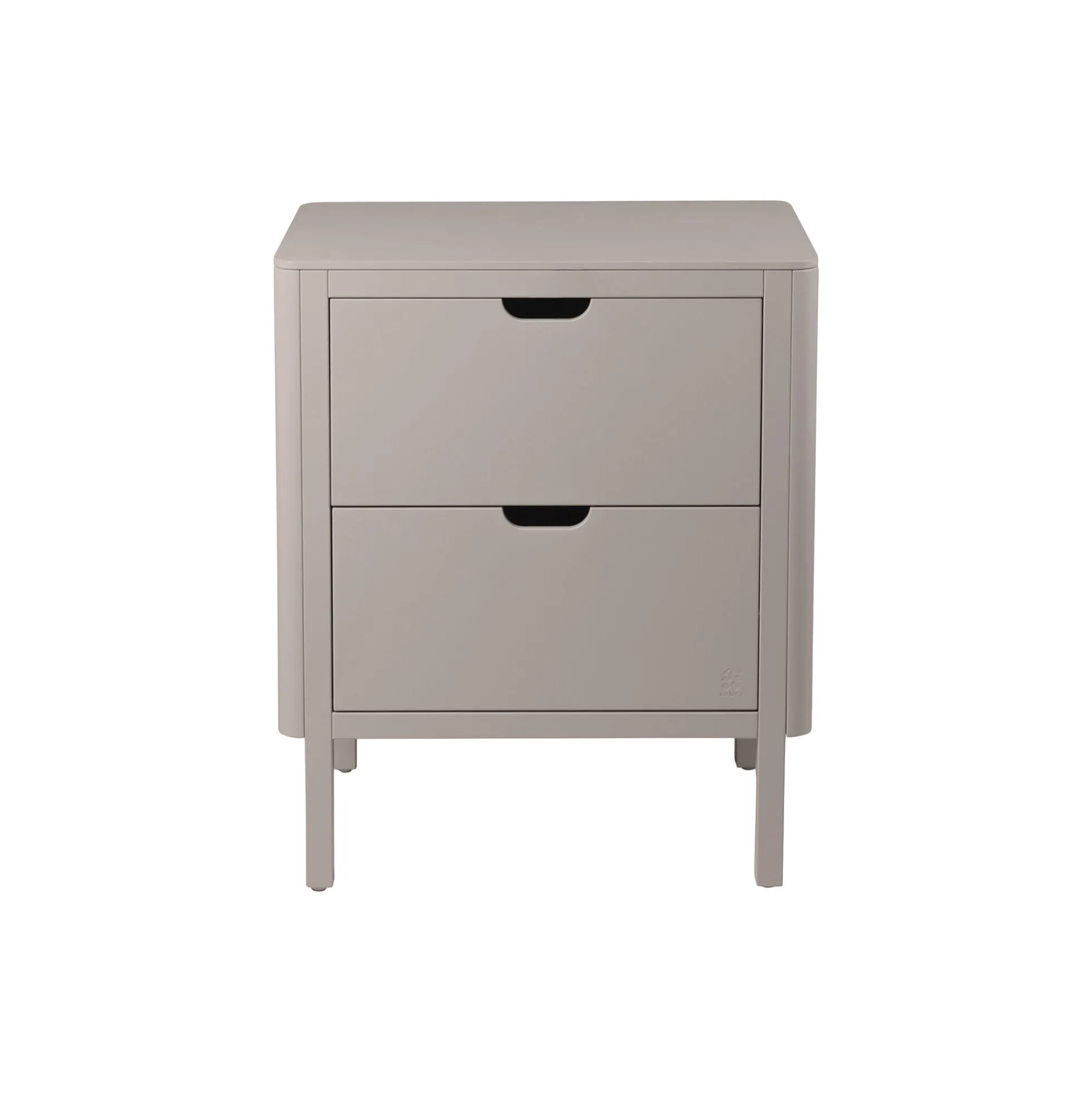 Sebra puslebordet med skuffer, jetty beige