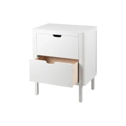 Sebra puslebordet med skuffer, classic white