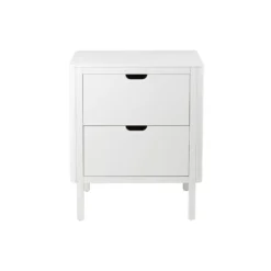 Sebra puslebordet med skuffer, classic white