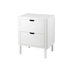 Sebra puslebordet med skuffer, classic white