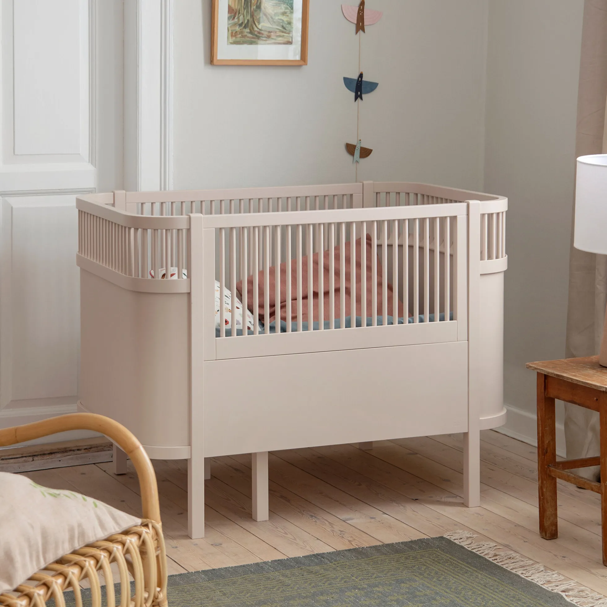 Sebra sengen Baby & Jr., birchbark rose