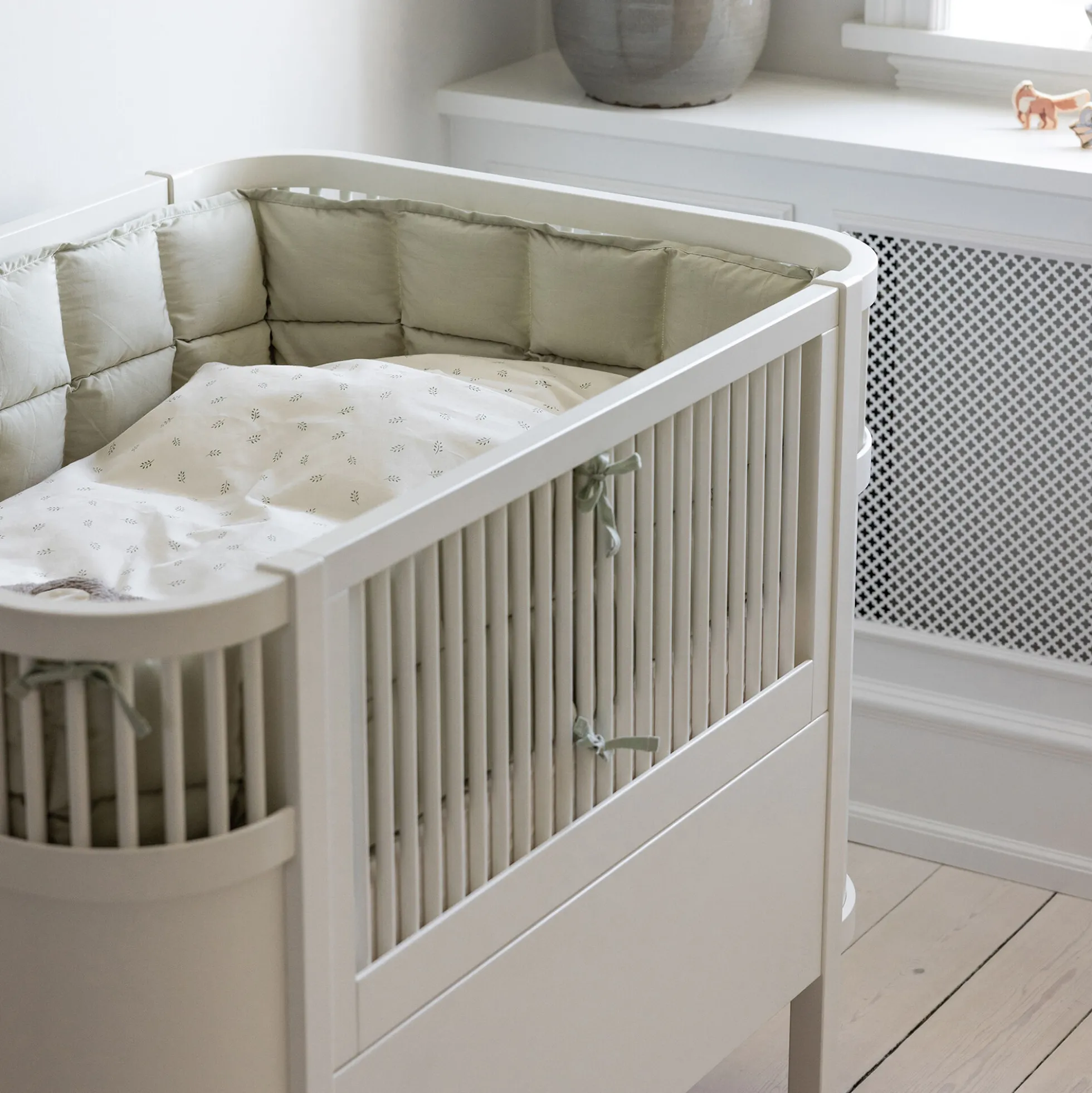 Sebra sengen Baby & Jr., classic white