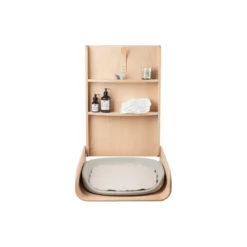 Sebra væghængt puslebord, wooden edition