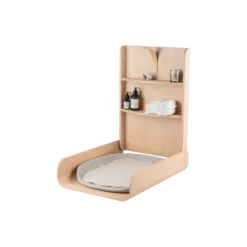 Sebra væghængt puslebord, wooden edition