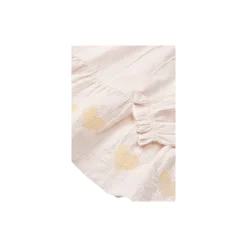 Seersucker LS Blouse w. Emb.