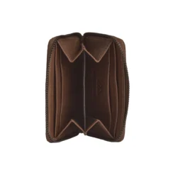 SelmaMBG Wallet Suede, dark brown