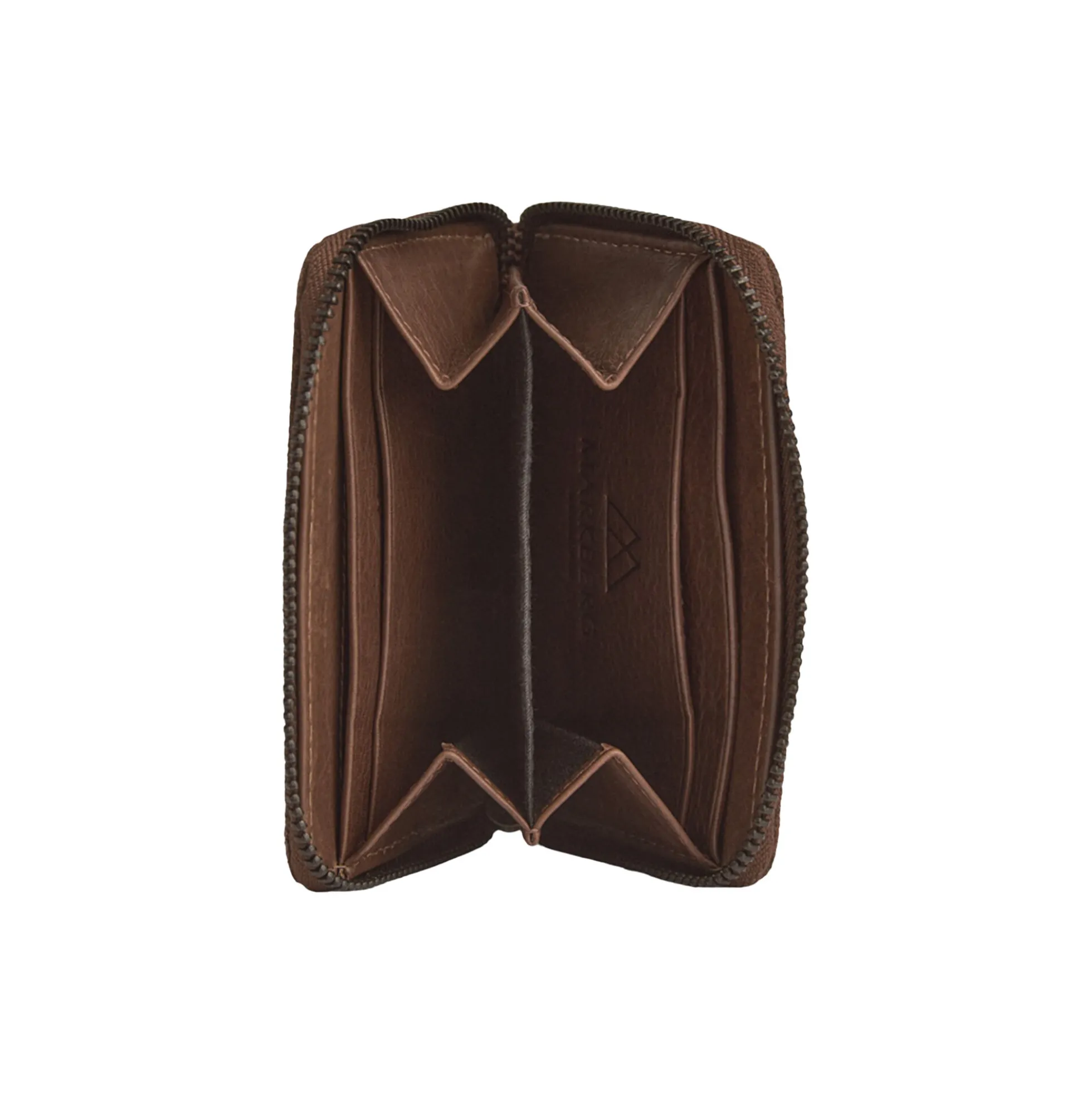 SelmaMBG Wallet Suede, dark brown
