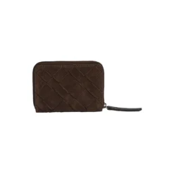 SelmaMBG Wallet Suede Wea., dark brown