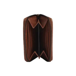 SelmaMBG Wallet Weave, cognac