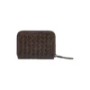 SelmaMBG Wallet Weave, dark brown