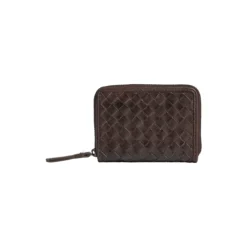 SelmaMBG Wallet Weave, dark brown