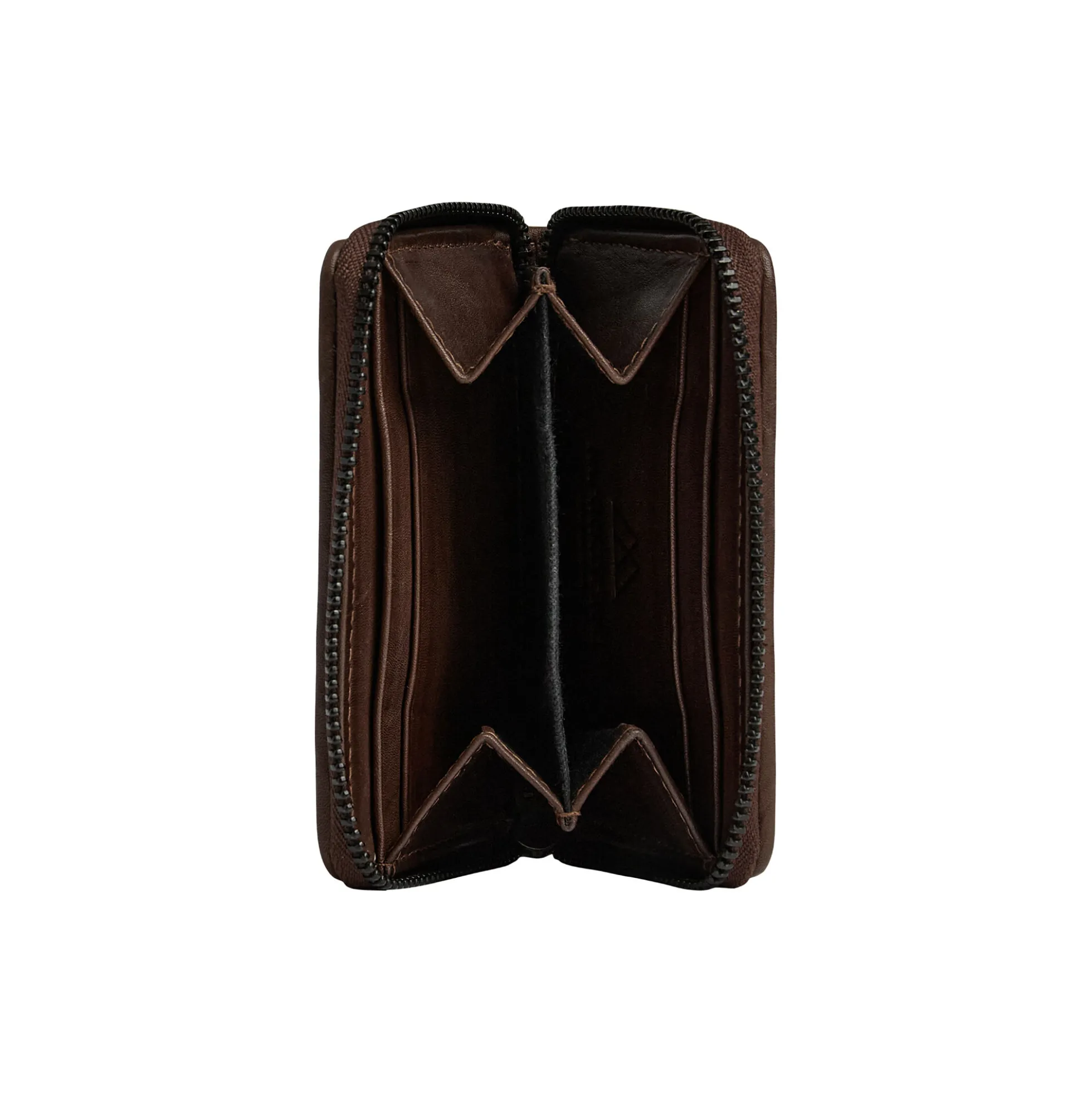 SelmaMBG Wallet Weave, dark brown