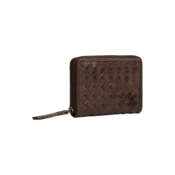 SelmaMBG Wallet Weave, dark brown