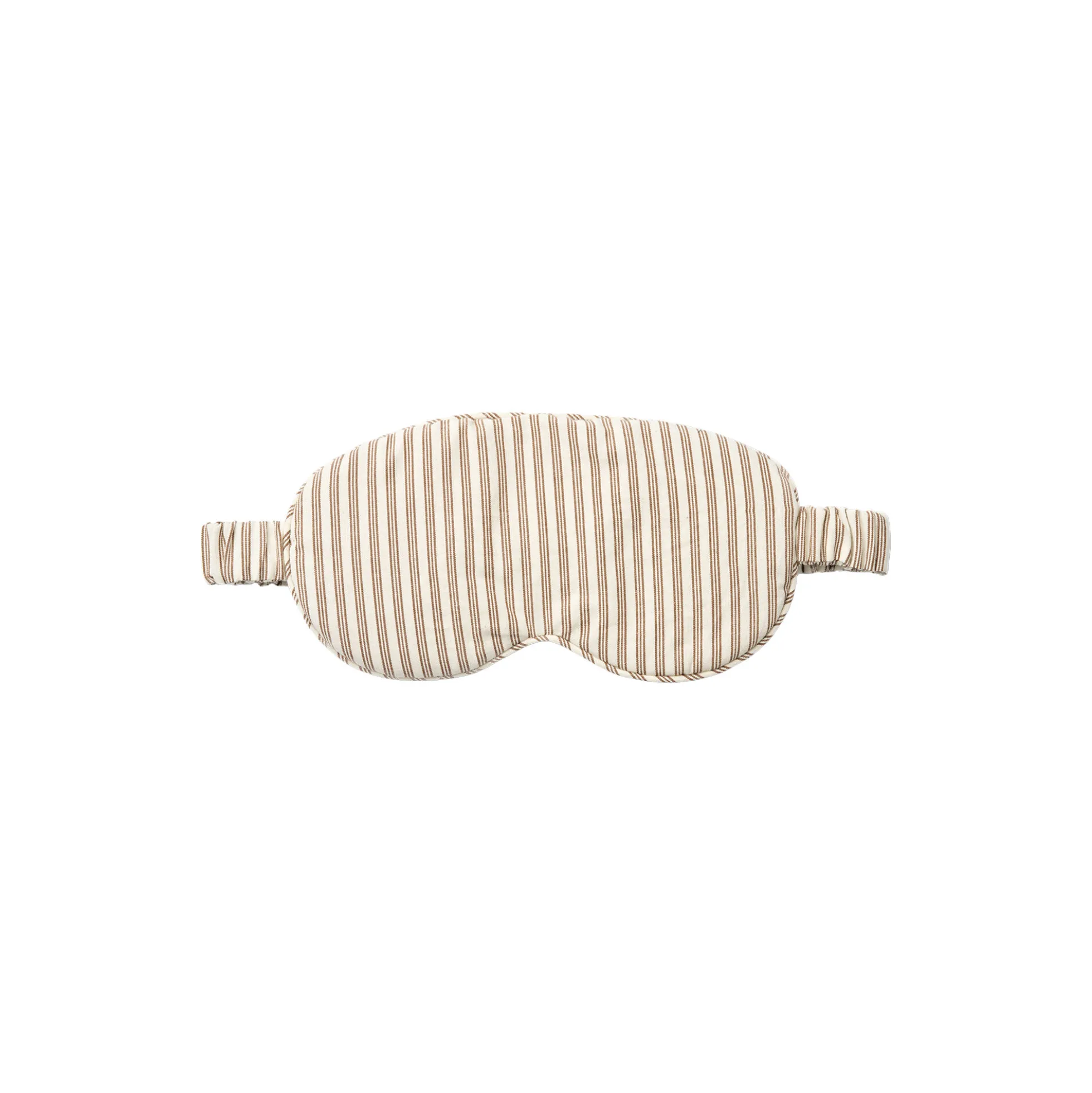 Selma sovemaske, brown beach stripe