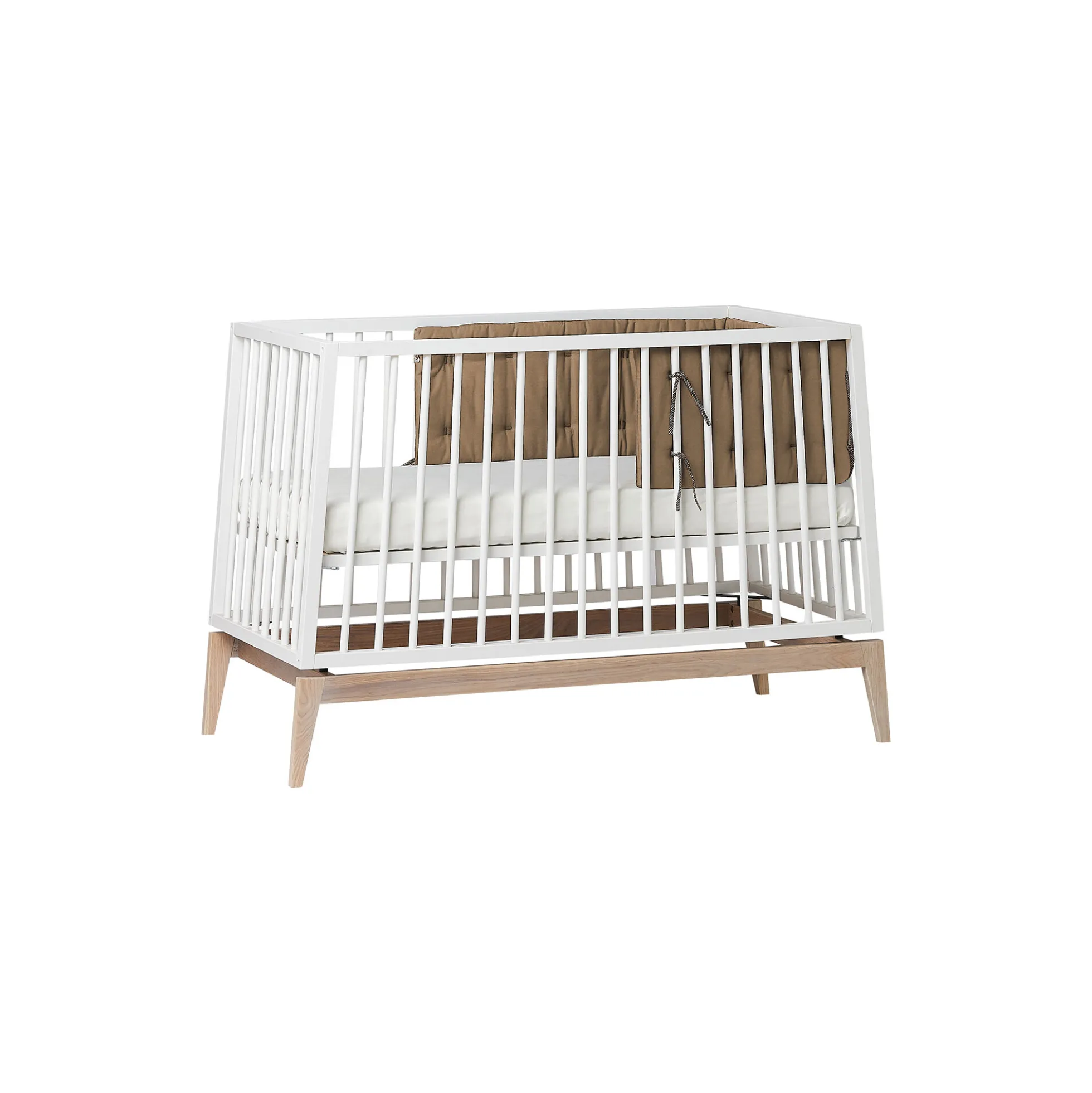 Sengerand til Leander Linea™ og Luna™ babyseng, mocca