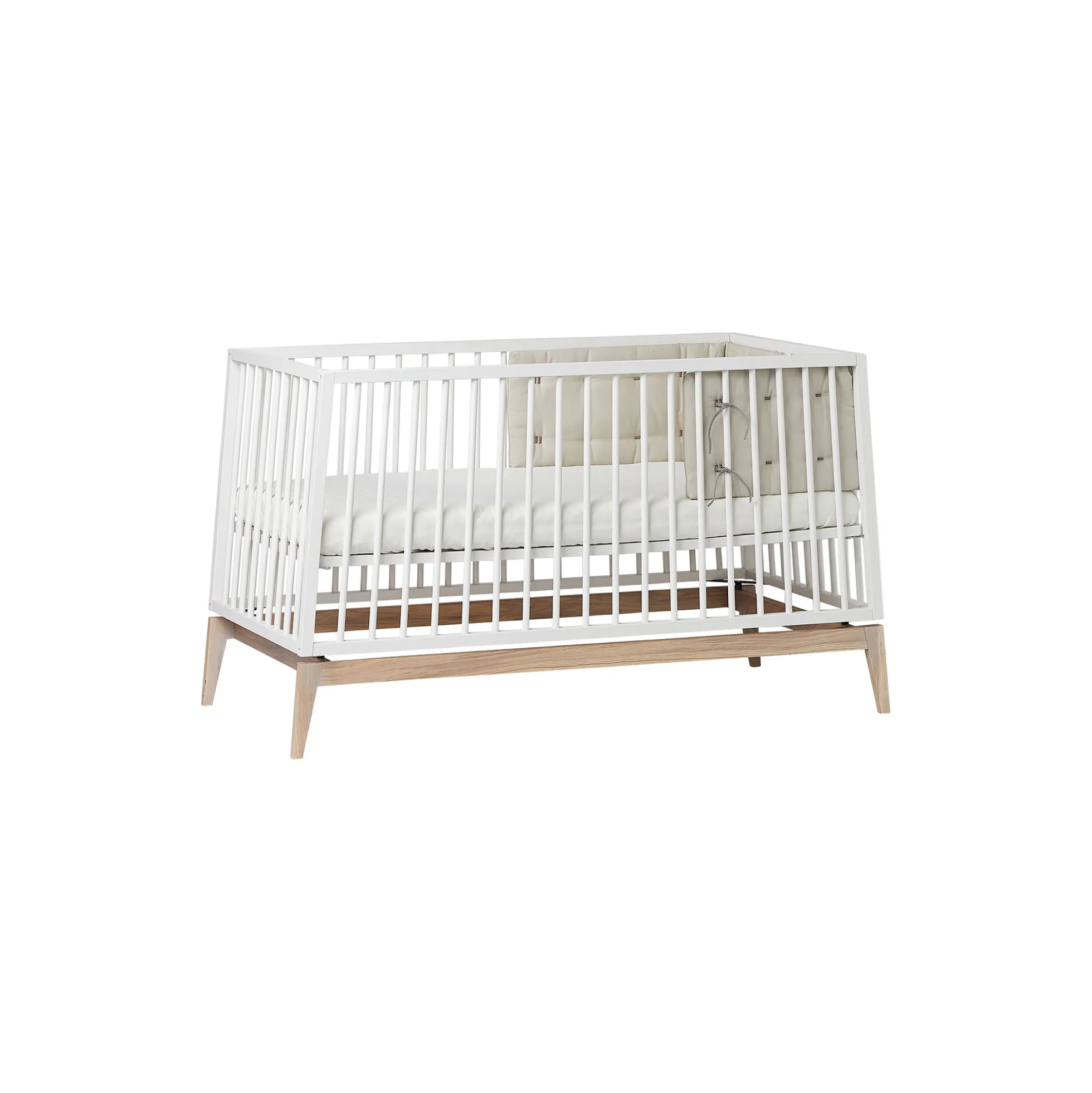 Sengerand til Leander Linea™ og Luna™ babyseng, cappuccino