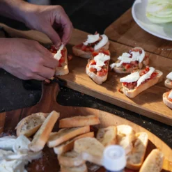 Serveringsbræt slim, eg