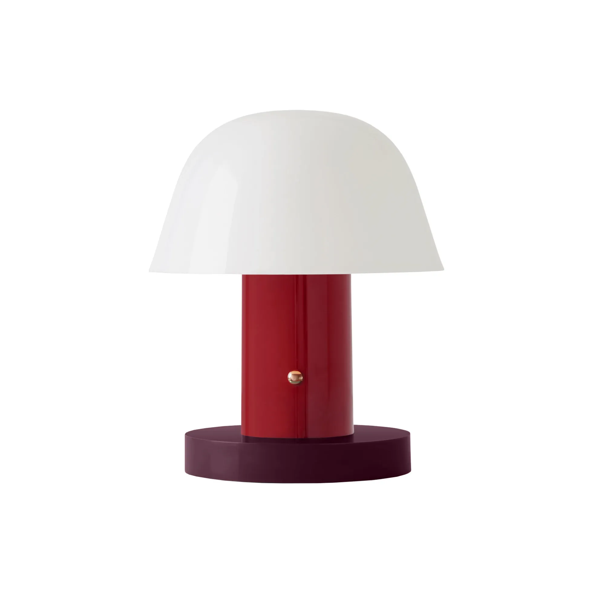 Setago JH27 Portable bordlampe, maroon/grape