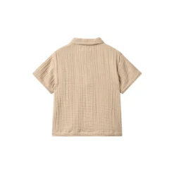Set Shirt S/S & Shorts Svend, warm sand