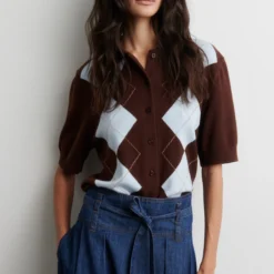 Shailene Knit Cardigan, demitasse