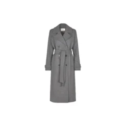 ShayMD Coat, dark grey melange