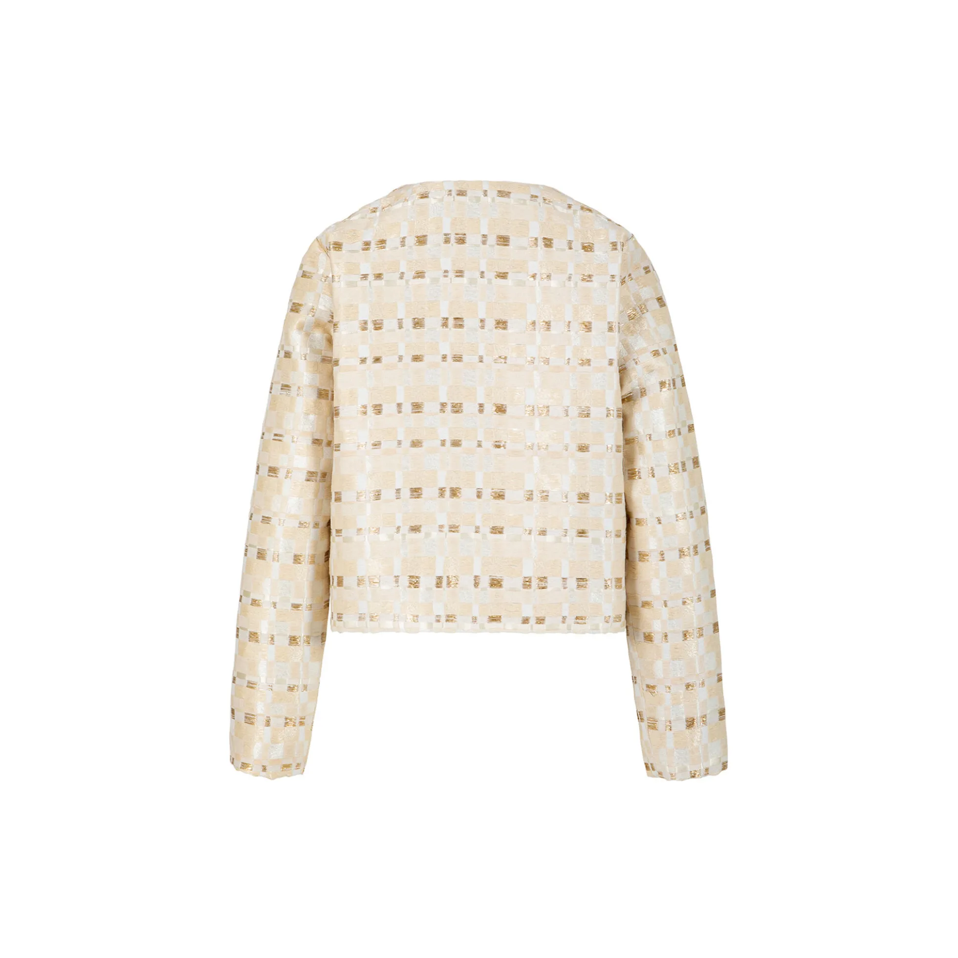 Shimmer jacquard jacket, shimmer jaquard