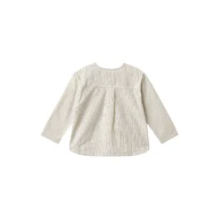 Shirt Bjørk, dark blue stripe