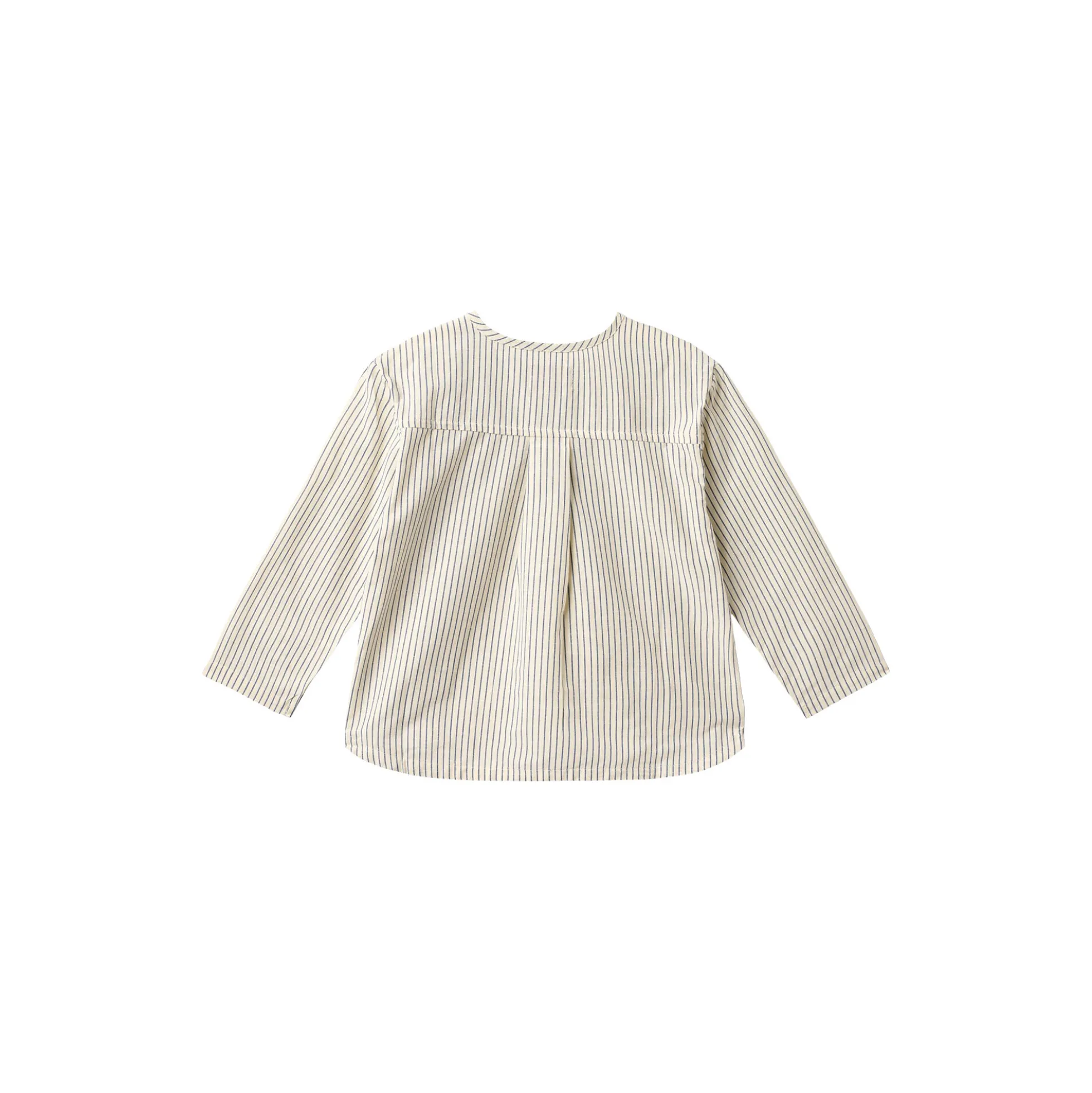 Shirt Bjørk, dark blue stripe