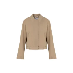Short jacket with belt loops, moon rock